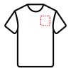 T-Shirt Payper "Print" - Lato Cuore
